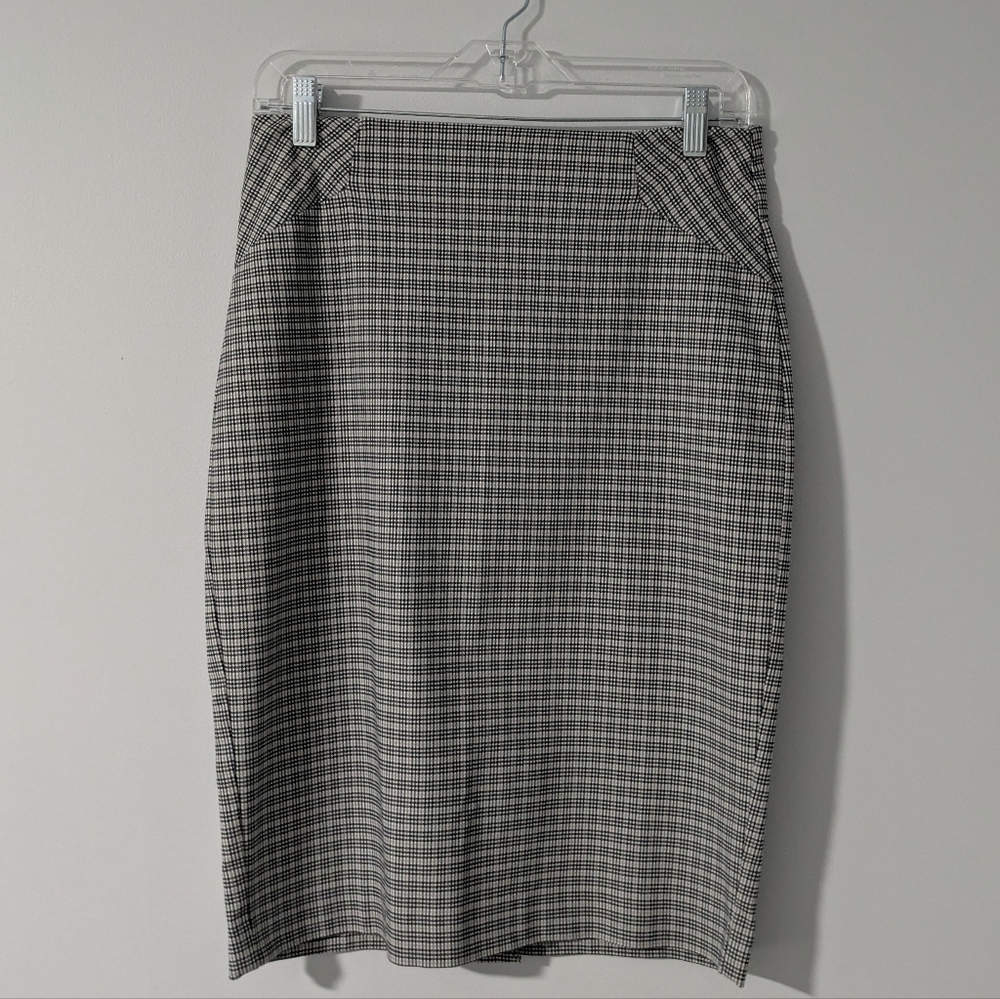 RW&CO. Women's Black and White Pencil Skirt